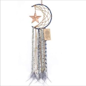 Handmade Dream Catcher Half Circle Moon